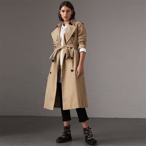 used Burberry trench coat women